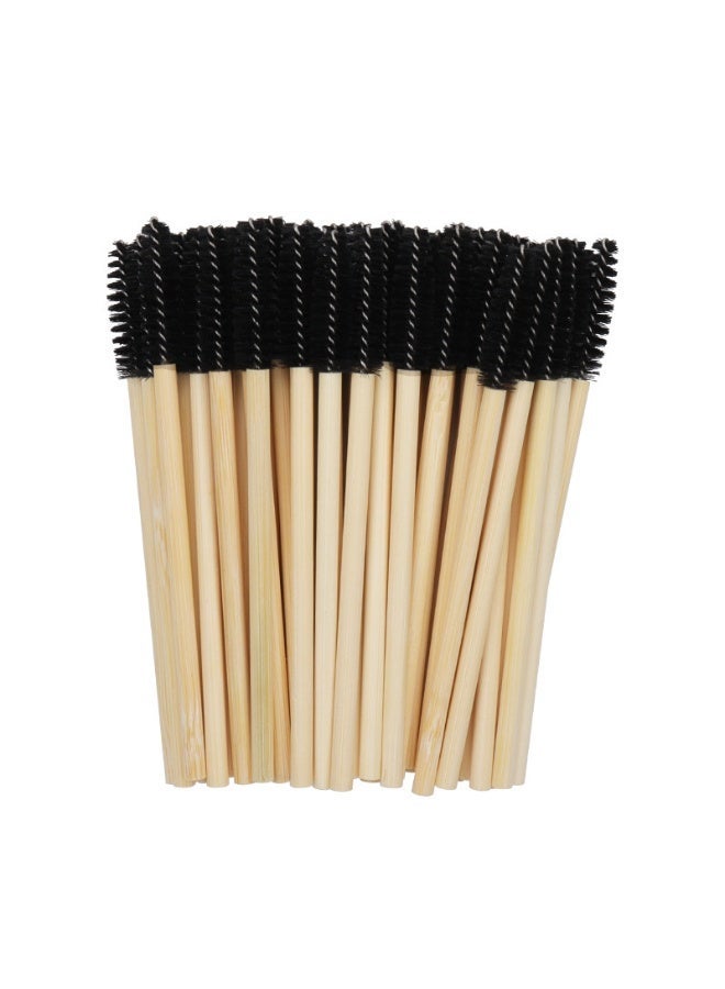 Amora Disposable Bamboo Mascara Wands – Pack of 50 – Eco-Friendly - Image 3